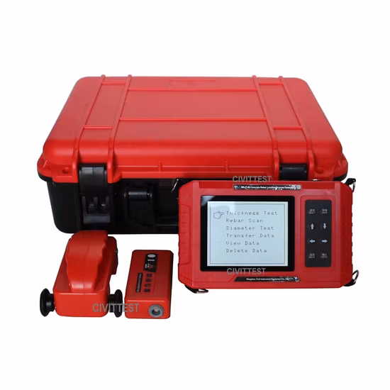 Automatic Integrated Type Concrete Cover Metal Rebar Location Test Locator