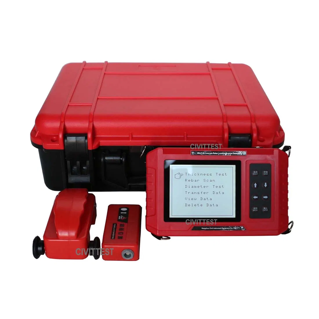 Автоматический локатор определения местоположения металлической арматуры с бетонной крышкой