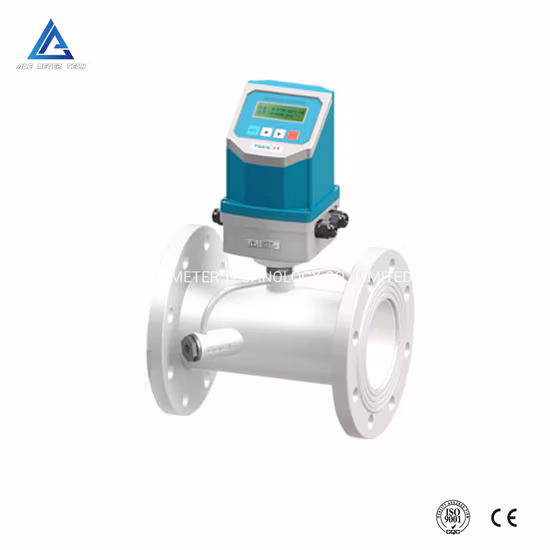 Настенный ультразвуковой расходомер с фиксированным ультразвуковым расходомером для воды